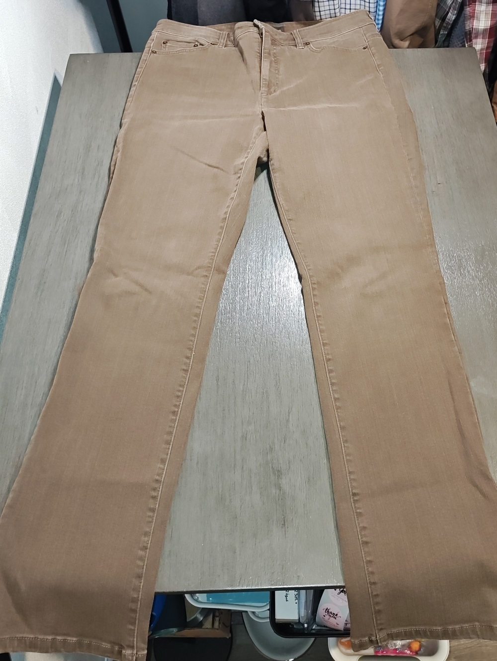 Lauren Ralph Lauren Heritage Women’s Boot Cut Jeans - Light Brown Color